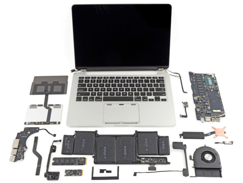 Сложный ремонт Apple MacBook Pro в Гурьевске