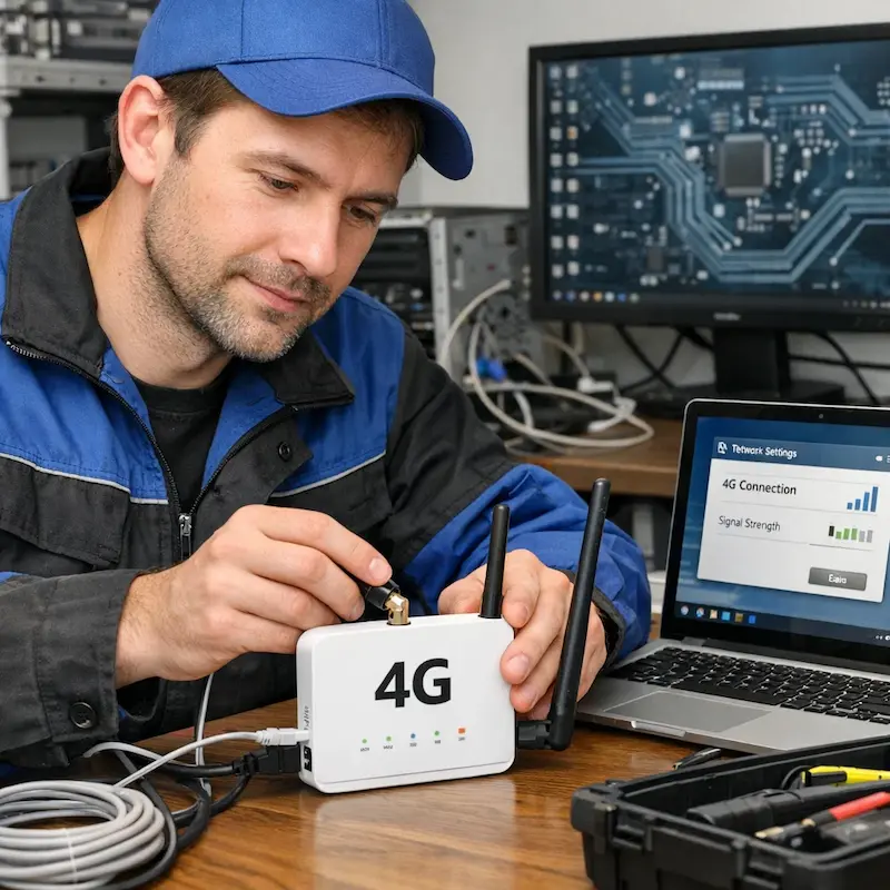 Настройка 4G модема в Гурьевске