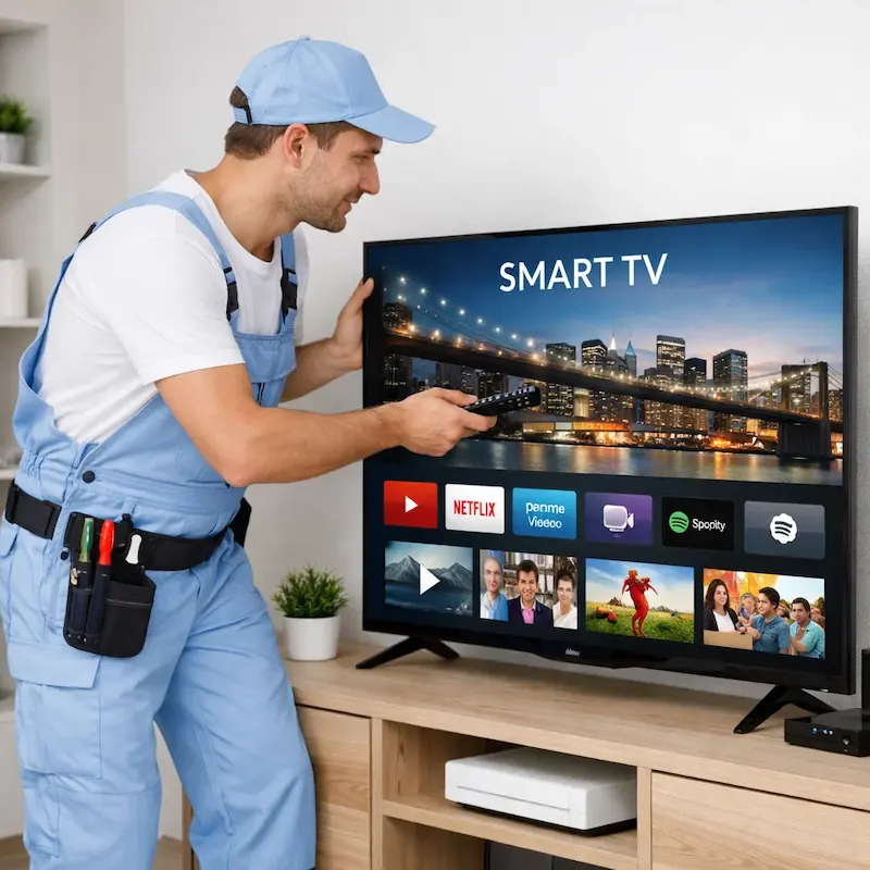 Как вызвать мастера для настройки Smart TV в Гурьевске