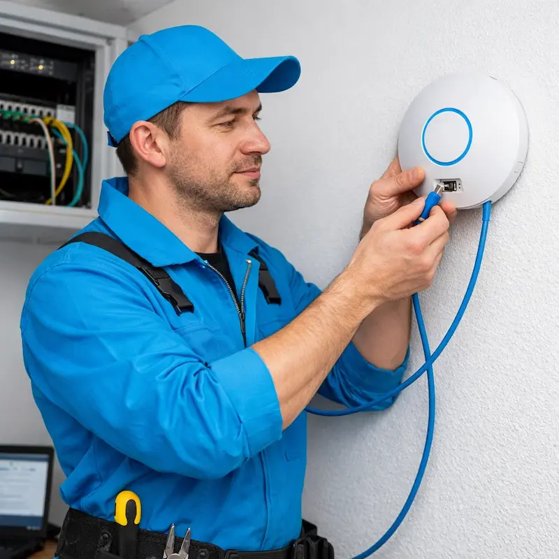 Подключение точки доступа в Гурьевске