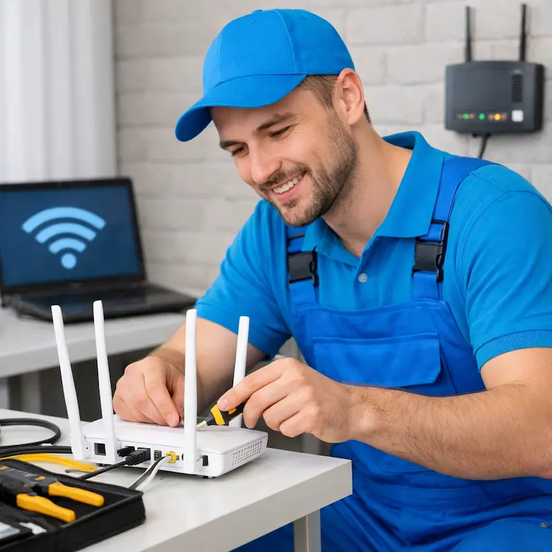 Настройка Wi - Fi в Гурьевске