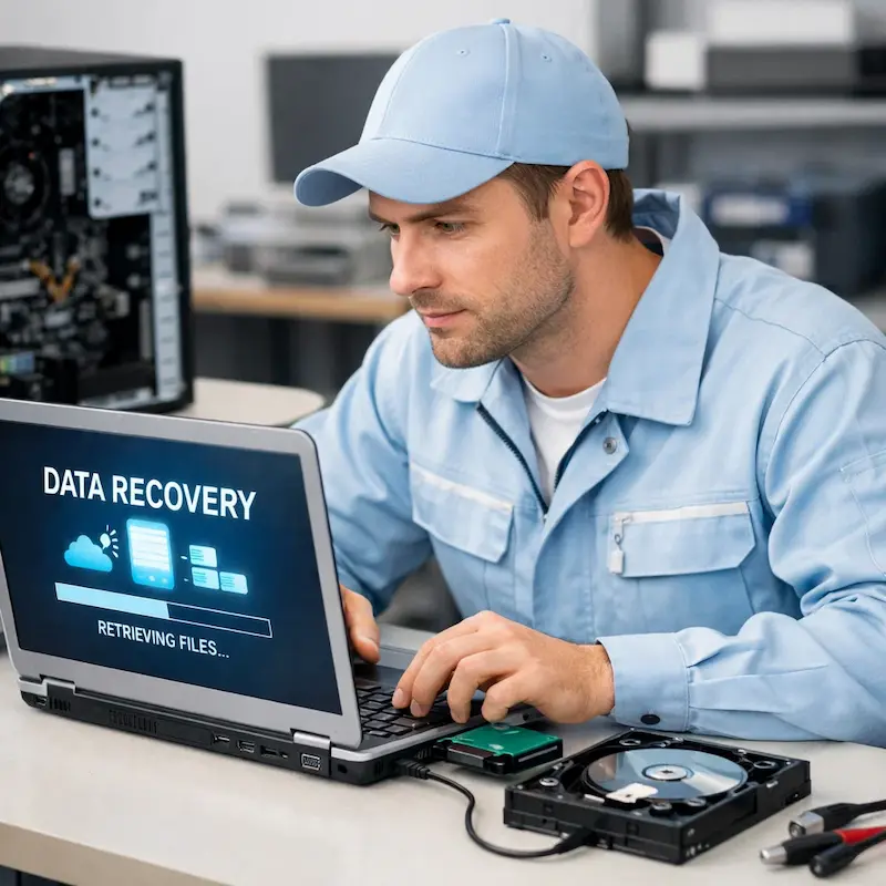 Восстановление данных и файлов в Гурьевске