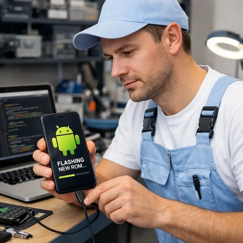 Прошивка Android в Гурьевске