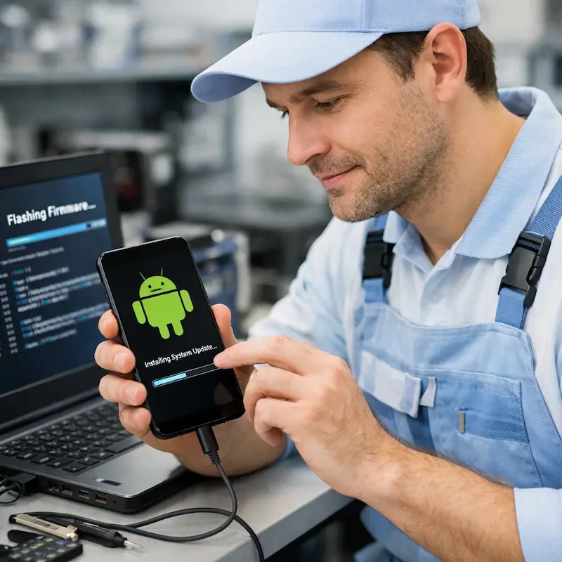 Перепрошить телефон в Гурьевске