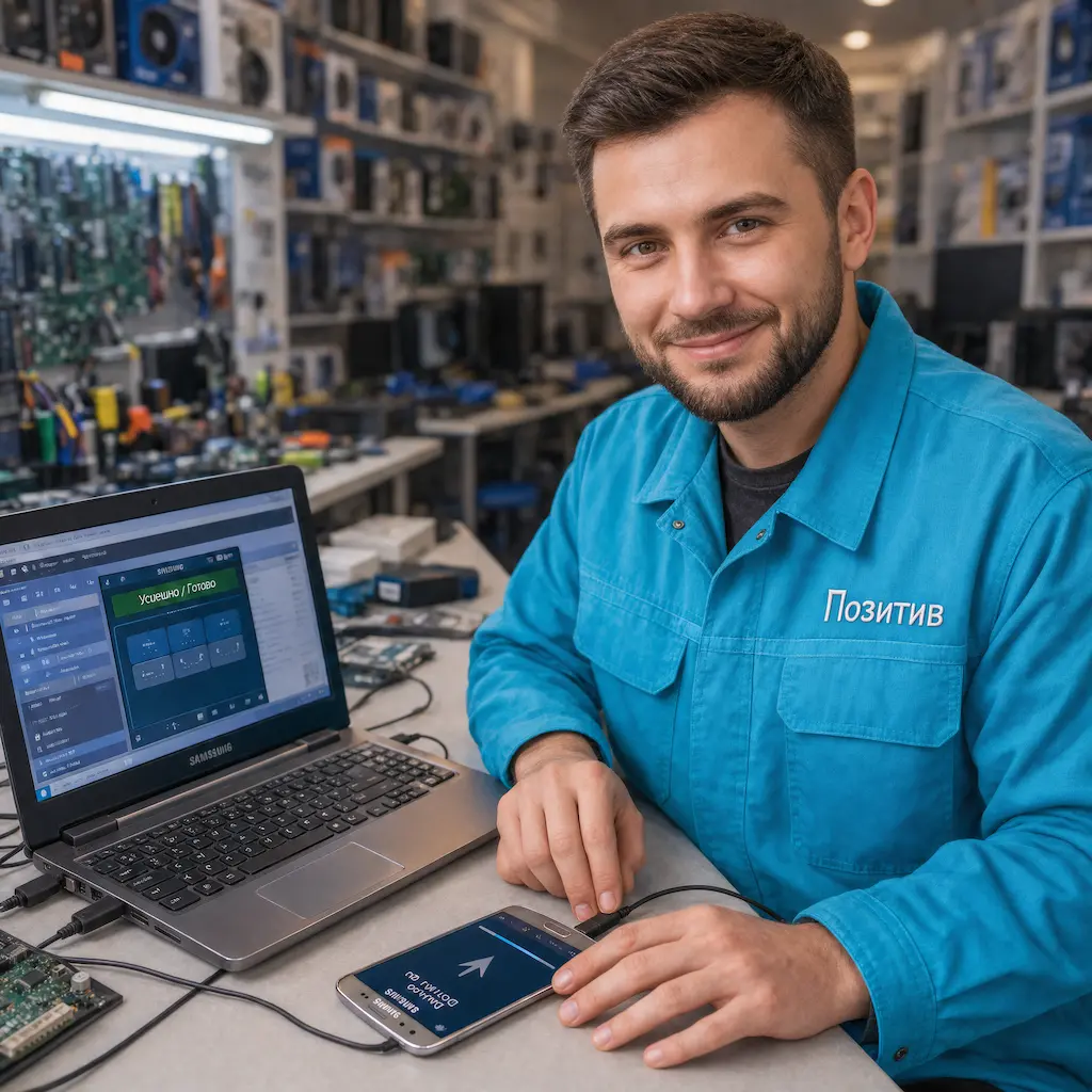 Перепрошить телефон в Гурьевске