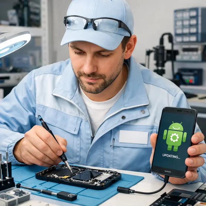 Настройка системы Android в Гурьевске