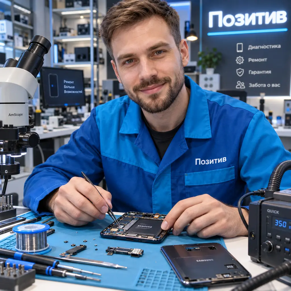 ремонт Android планшета в Гурьевске