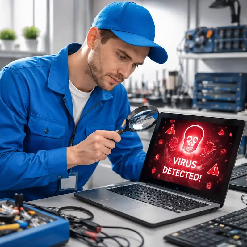 Поиск компьютерных вирусов в Гурьевске