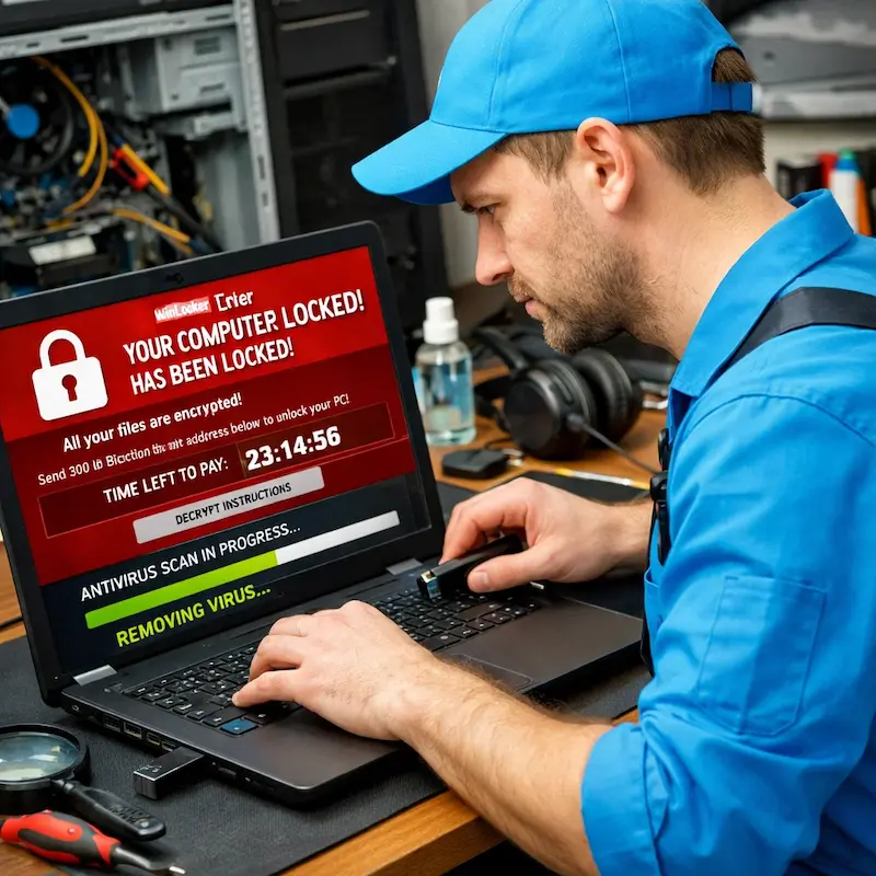 Удалить винлокер в Гурьевске